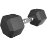 Гантель гексагональная UNIX FIT обрезиненная 10 кг, 2 шт. DBHEX10x2